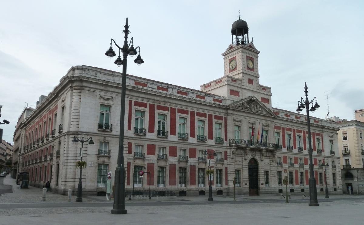 Sede de la Comunidad de Madrid en la Puerta del Sol